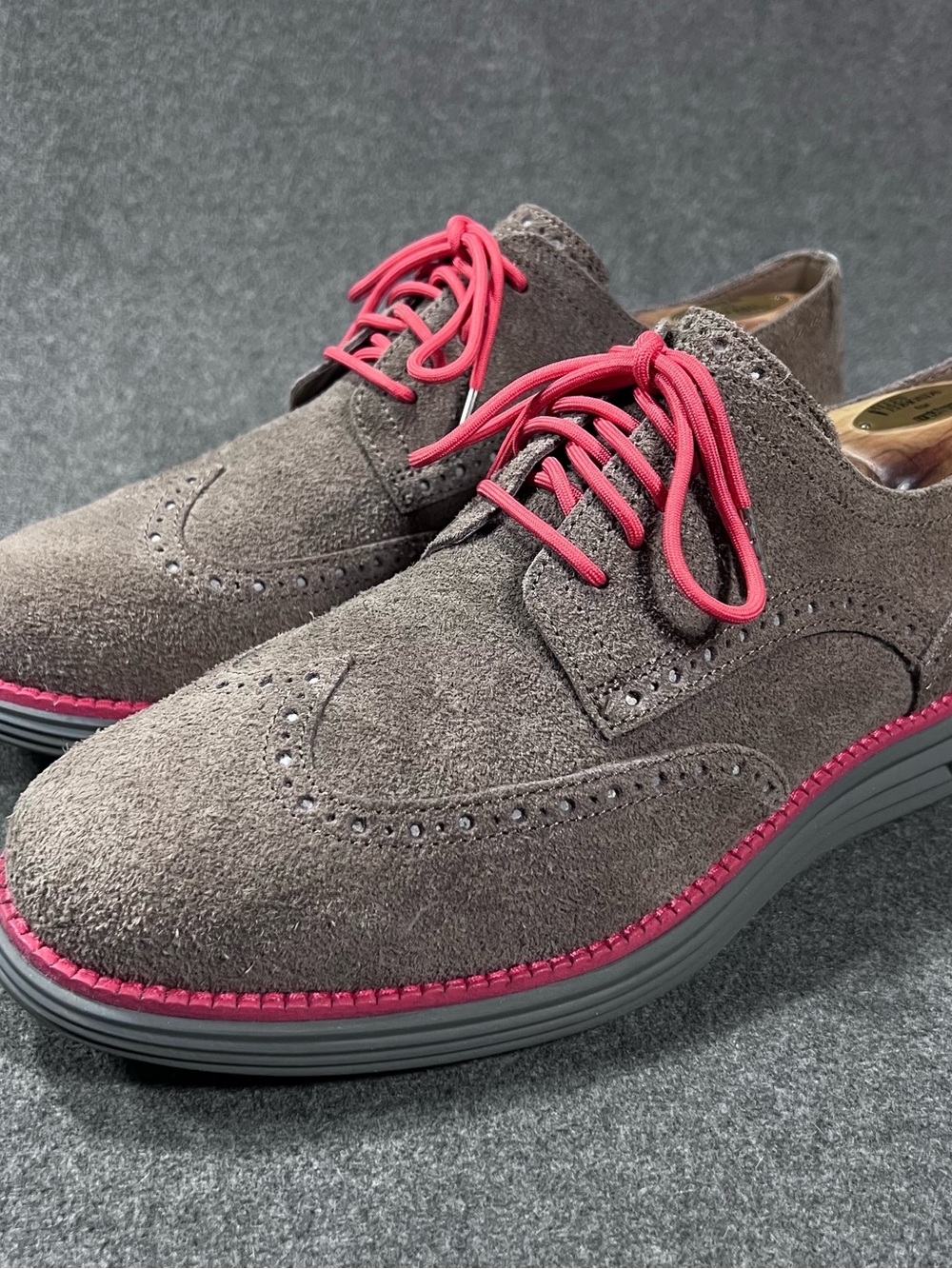 Cole Haan x Staple Pigeon Size 8.5 M Original Grand Wingtip Oxford Shoes C37151